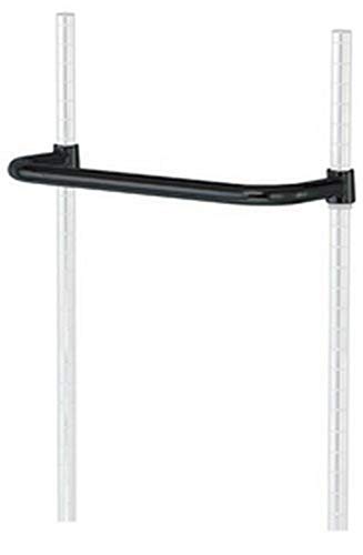 Quantum Push Handles for Wire Shelving Kit, NSF, Black EPOXY