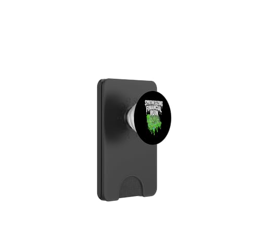 Eurorack Modular Synth Synthesizing Financial Ruin PopSockets PopWallet pour MagSafe