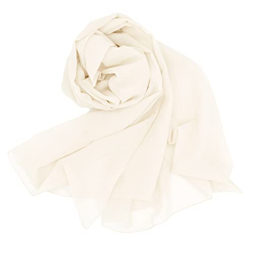 Vielseitige elfenbeinfarbene Stola für festliche Anlässe!