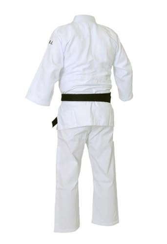 Kimono d'aïkido Master blanc haut de gamme avec coutures renforcées - 2