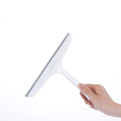 Image of GLEAVI Hand Squeegee Silicone Wiper Blades Silicone Scraper Window Cleaning Wiper Bathroom Water Wiper Cleaning Wiper Squeegee Cleaner Window Squeegee Glass Vacuum Cleaner