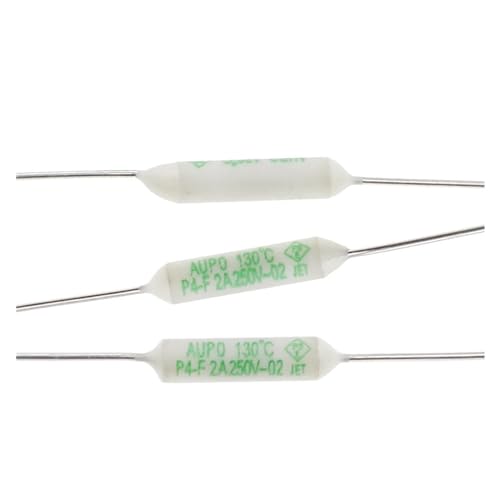 Temperature Fuse 1A 2A 3A 5A 250V 84/102/115/125/130/135/145/150C Degrees (Color : 5PCS, Size : 1A_P1-102C) miniatura 2