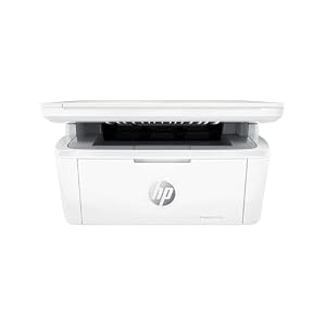 HP LaserJet M140w, 7MD72F, Imprimante Multifonction Laser A4, Monochrome, Impression Recto/Verso Manuelle en Noir et Blanc, 20 ppm, Wi-FI, Smart, Blanche