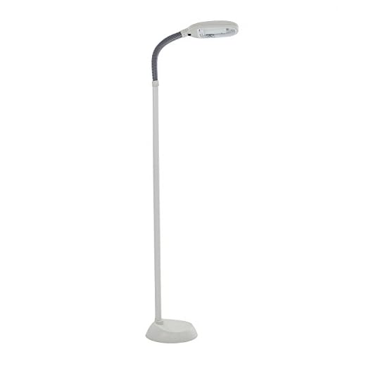 Lavish Home Natural Full Spectrum Floor Lamp