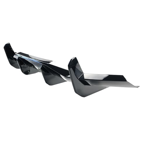 Lame arrière Corvette C8 diffuseur requin Z51 noir brillant accessoire tuning coupé 2020-2023