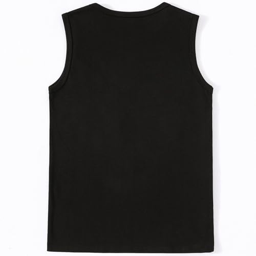 Image of Boys 4th of July Tank Kids American Flag Sleeveless Shirts Cotton Patriotic Tees Top Independence Day Clothes