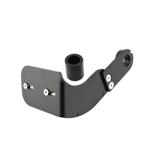 XUXRHMEAN Für Harley Softail Breakout Fatboy Slim Deluxe Heritage Classic Modelljahre 2018–2021 Seitenmontage-Kennzeichenhalter Motorrad Nummernschildhalter(Bracket)