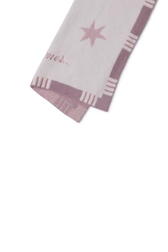 Image of Barefoot Dreams CozyChic Starry Daydreamer Stroller Blanket, Teaberry Multi, 30 inchx40 inch