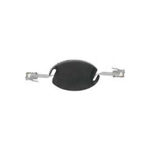 Trisonic #TE-100B Black 8' Retractable Telephone Cord