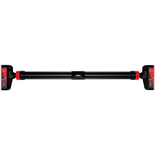 Pull Up Bar for Doorway, Chin Up Bar With Level Meter and Adjustable Width,No Screws Needed, Weight Capacity 440 LBS