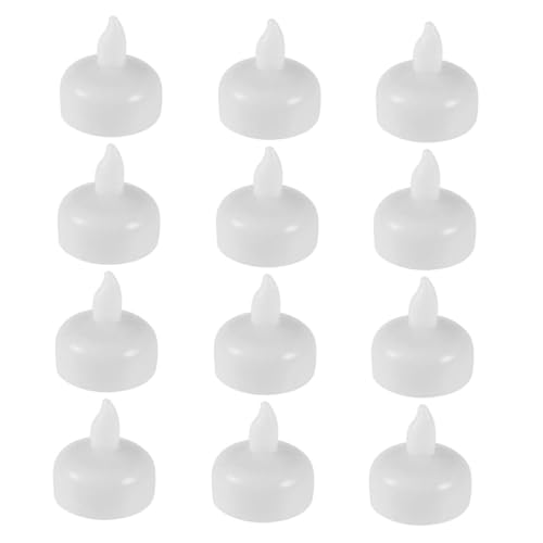 Velas de Té LED Impermeables de Plástico con Luces Flotantes para Fiestas