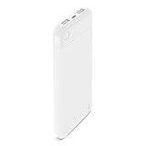 Esta es la primera batería externa con certificación MFi que se recarga por un conector Lightning (entrada de 2,4 A)