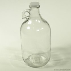 1/2 Gallon Glass Jug - Clear
