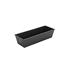 Mounteps Rechteckige Antihaft-Kastenform zum Backen, Obstkuchen, Brot, Backform, Ofenform, Kuchenform (30,4 x 11,5 x 7,1 cm)