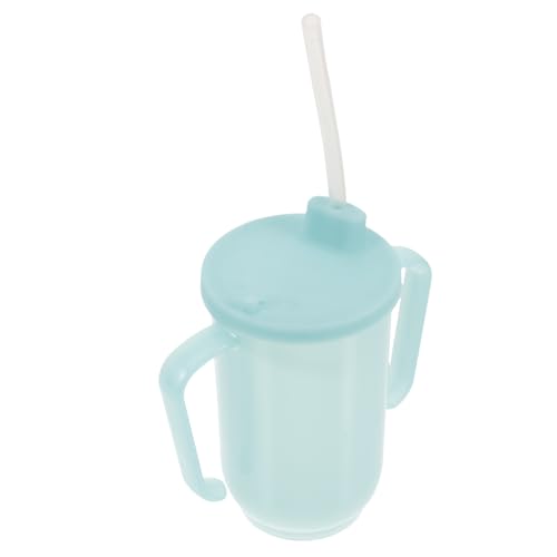 NULYLU Hospital Cup Senior Sippy Cup for Elderly Disabled Patients Spill Proof Prevent Straw