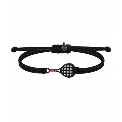 Pulsera Padel | Joyería Padel Tenis | Raqueta Padel Tenis | Collar Colgante | Pulsera | Pendiente | Regalos Deportivos para Mujer Hombre Niña Chico | Pulseras PinkGrip