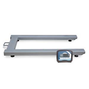 Palettenwaage in U-Form, ideal für Industrie, Lager, 1500 kg/500 g