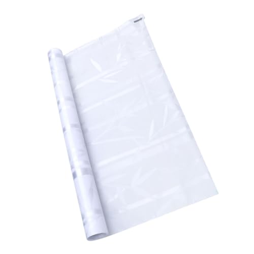 BAZEITFLOW Película Adhesiva Estática para Ventanas Película Opaca de PVC Resistente al Agua Protección Solar y Privacidad para Puertas y Ventanas de Vidrio Reutilizable y Fácil de Aplicar