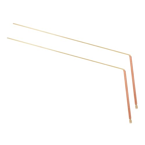 Ciieeo Sturdy Witching Sticks Precision Metal Detection Rods for Efficient Water Buried Item Searches