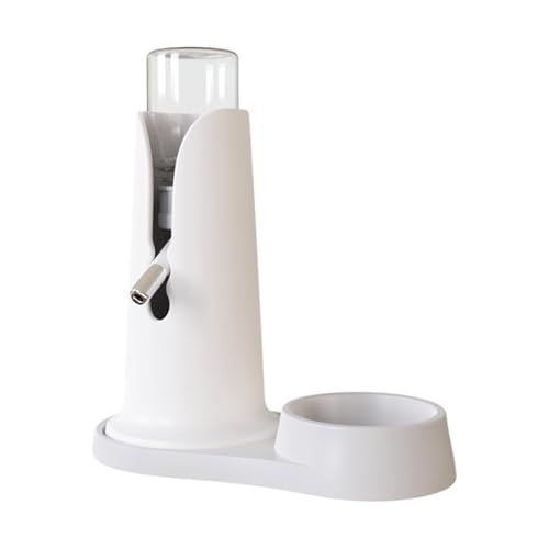 Hamster Kettle Little Pet Automatic Drinking Bottle Comfortable Adjustable Water Feeder Bottle Pet Water Bottle for, White