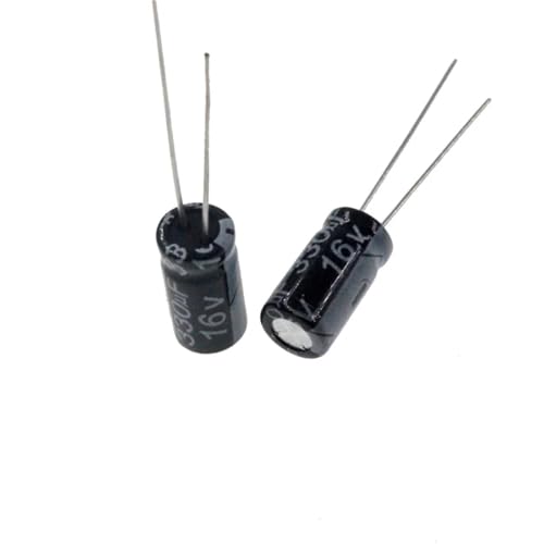 Condensateur 330uF 16V en aluminium à faible impédance pour un filtrage audio pur