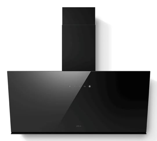 Elica Just Dry BL/A/80 Cappa aspirante a Parete Nero 670 m³/h