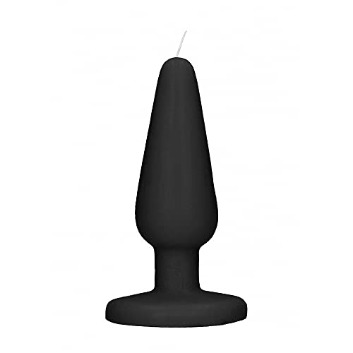 Shots S-Line - Scandalous Candles Butt Plug - Black