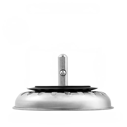 Colador para fregadero de cocina de acero inoxidable 2 piezas miniatura 7