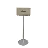Zgouo Supporto da pavimento per altoparlanti compatibile con Marshall Woburn/Acton/Stanmore (la seconda e la terza generazione) wireless Bluetooth in lega di alluminio (Stanmore(2/3) Argento)
