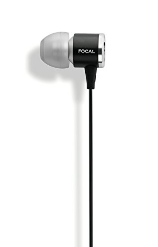 Image of Focal Spark Wired in-Ear Earphone with 3-Button Remote Control and Microphone (Black)