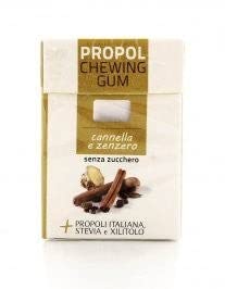 Chicle de Propóleo con Stevia Canela Jengibre