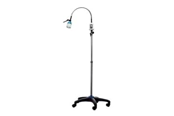 Acumen Schimatle LED Spot Light Goose Neck Type 15 Watts Floor Stand For Clinic And Hospital Use
