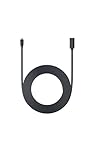 Ring 3m USB-C Extension Cable for USB-C Solar Panels and Cameras — Compatible with Solar Panel (USB-C), Small Solar Panel (USB-C), PoE+ Adapter, Black