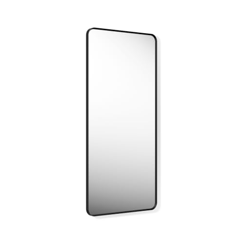 Kohler Essential 28 in. X 60 in. Rectangular Mirror in Matte Black