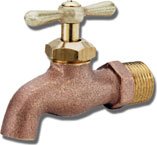 Matco-NorcaFY-692 HOSE BIBB- ROUGH BRASS, PLAIN END, MIP INLET