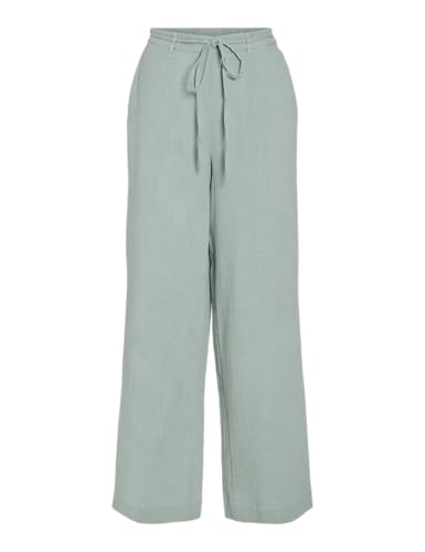 Pantalon Vila NIA HW Pants pour femme en style smart casual chic