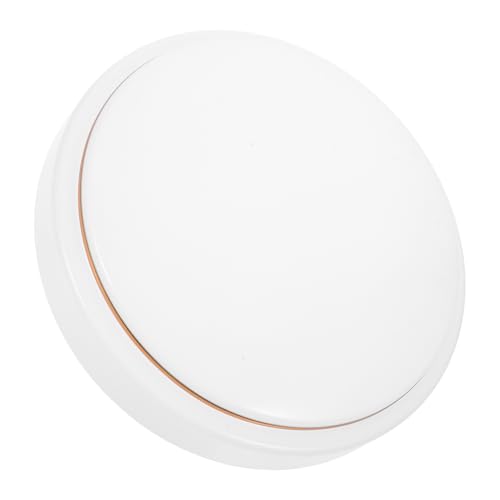 OSALADI Abat-jour De Plafonnier Rond En Pvc 18,7 Cm De Diamètre Cage à Ampoule Fil Doré, Remplacement Pour Ventilateur De Plafond, Éclairage Intérieur Maison,
