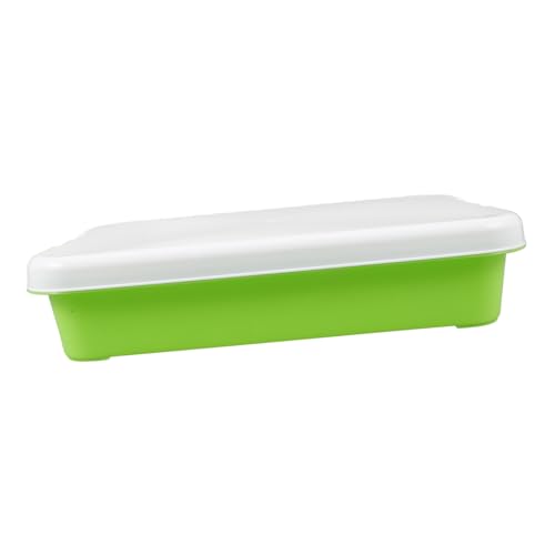 BESPORTBLE Portable Tray Lid Small Box for Boys and Girls Outdoor Toys Sturdy Plastic Sandbox Storage Box