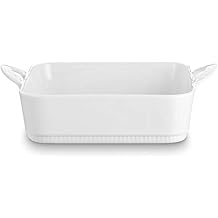 Pillivuyt France, Toulouse Small Square Baker, 6.75 Inches x 6.75 Inches, Oven-Microwave-Freezer