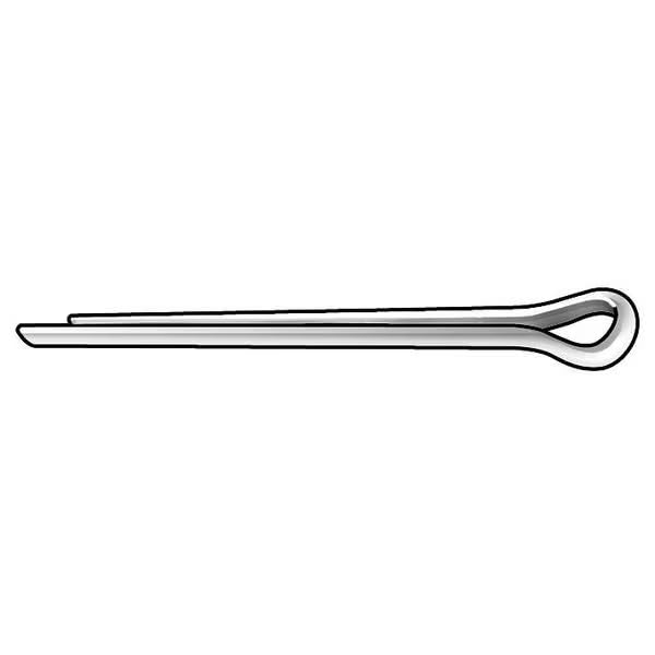 Cotter Pin, Ext Png, 3/32Dx1-1/4 L, PK1000