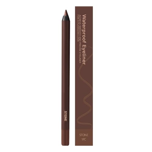 Eye Liner Pencil, Liner Pen, Precision Tip Bold Definition Sweat Resistant Quick Application Smooth Glide Matte Finish Natural Look Easy Blend, Eyebrow Pen for Travel, Swimming