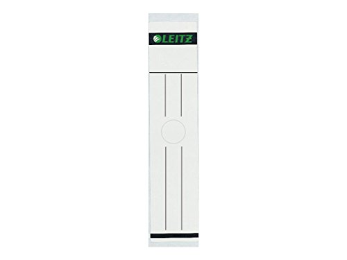 Leitz Rückenschild selbstklebend für Hängeordner, 10 Stück, Langes und breites Format, 61 x 279 mm, Papier, grau, 60930085 Leitz Rückenschild selbstklebend für Hängeordner, 10 Stück, Langes und breites Format, 61 x 279 mm, Papier, grau, 60930085