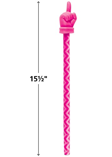 Image of Teacher Created Resources Hot Pink Chevron Hand Pointer (20677)