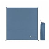 MOON LENCE テントシート グランドシート 防水 耐水圧1500mm レジャー アウトドア キャンプ 収納袋付 210*210cm