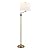 JONATHAN Y JYL3094A Aveiro 61.5" Classic Midcentury Iron LED Floor Lamp Farmhouse Shabby Chic Standing Reading Lamp for Bedroom Living Room Office LED Bulb Included, Brass Gold