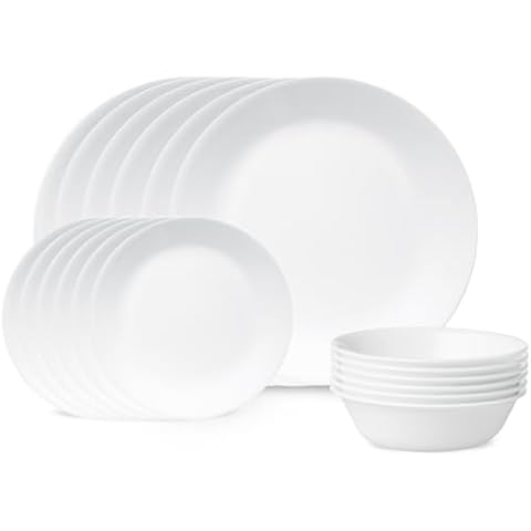 Corelle 18-Piece Winter Frost Dinner Set Cover