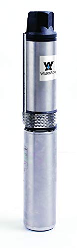 WaterAce WA51221SUB Well Pump, Black