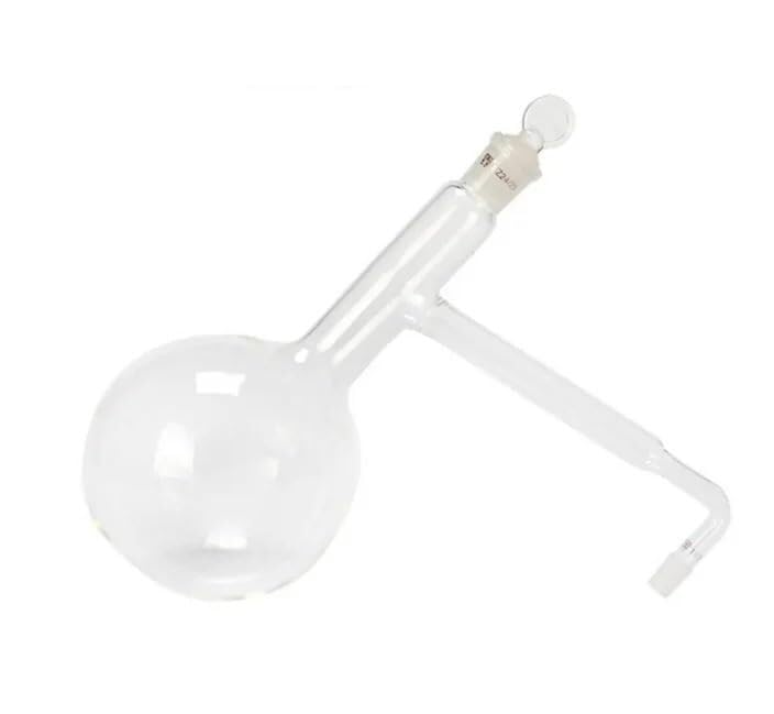 fondo redondo del frasco destilado de vidrio de si Matraz de fondo redondo de vidrio de borosilicato de 500 ml con condensador de vidrio en espiral