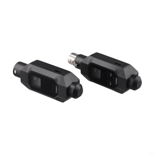 Sistema inalámbrico para micrófono XLR, transmisor y receptor 2.4G para micrófono dinámico y mezclador de audio (1 en 1) miniatura 4