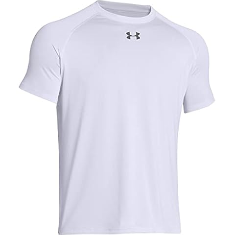 Under Armour Men's White Tech T-Shirt Cover